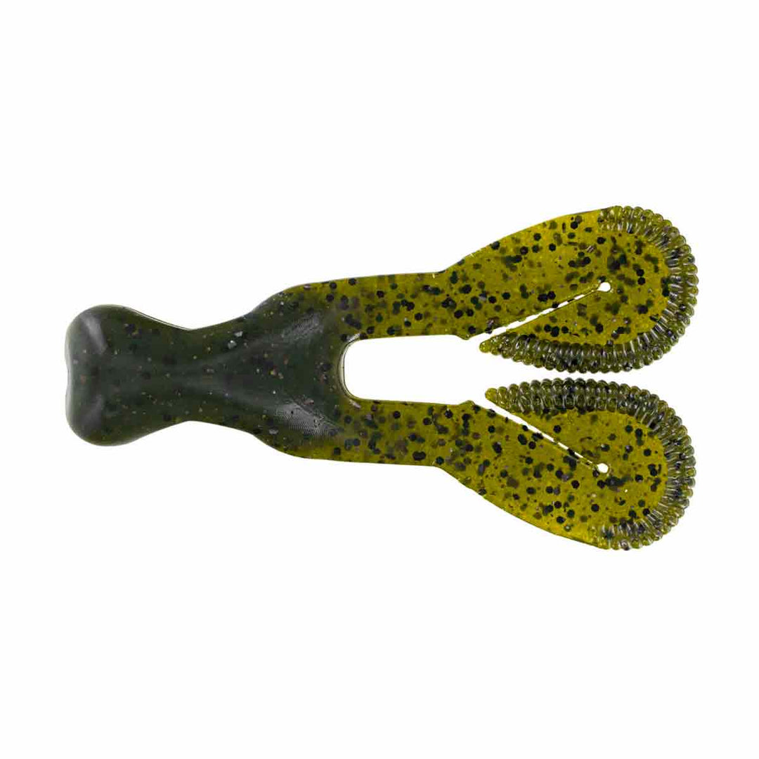 Big Bite Baits Scentsation RamTail – scented creature bait with flapping tails for jig and Texas rig fishing