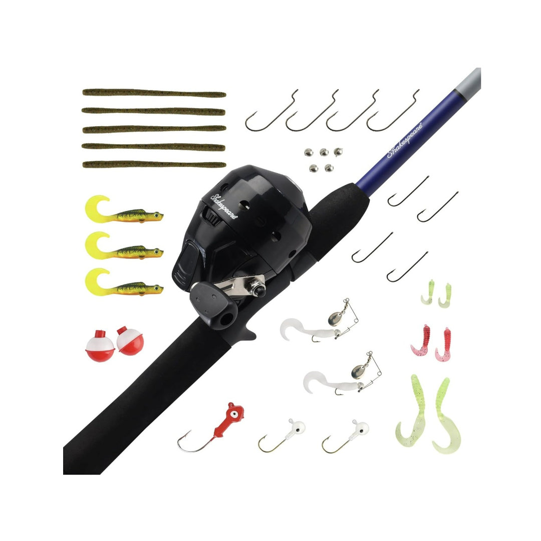 Shakespeare Spincast Catch More Fish Complete Fishing Kit