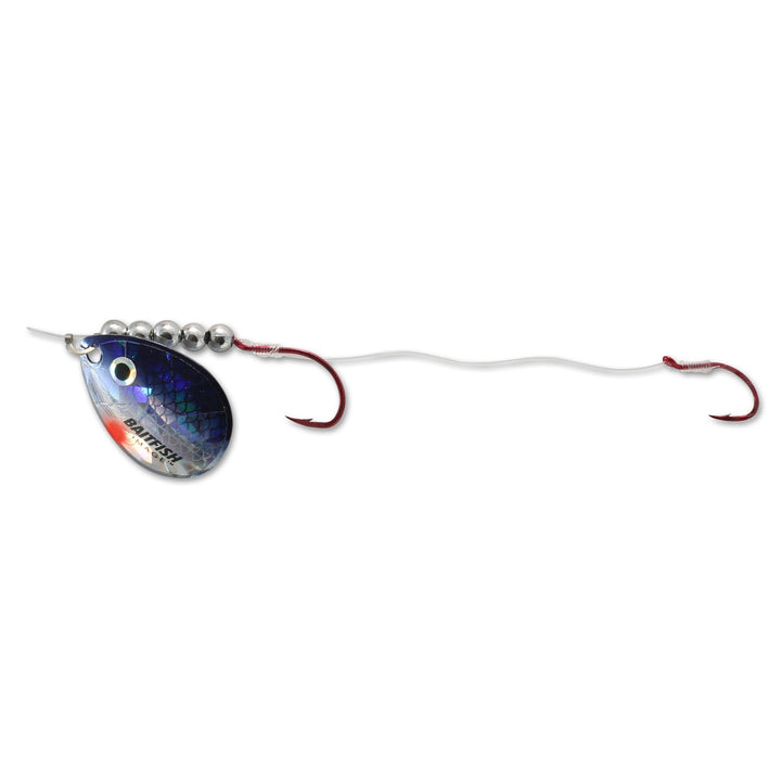 Northland Baitfish Spinner Harness with baitfish-profile blade and beads