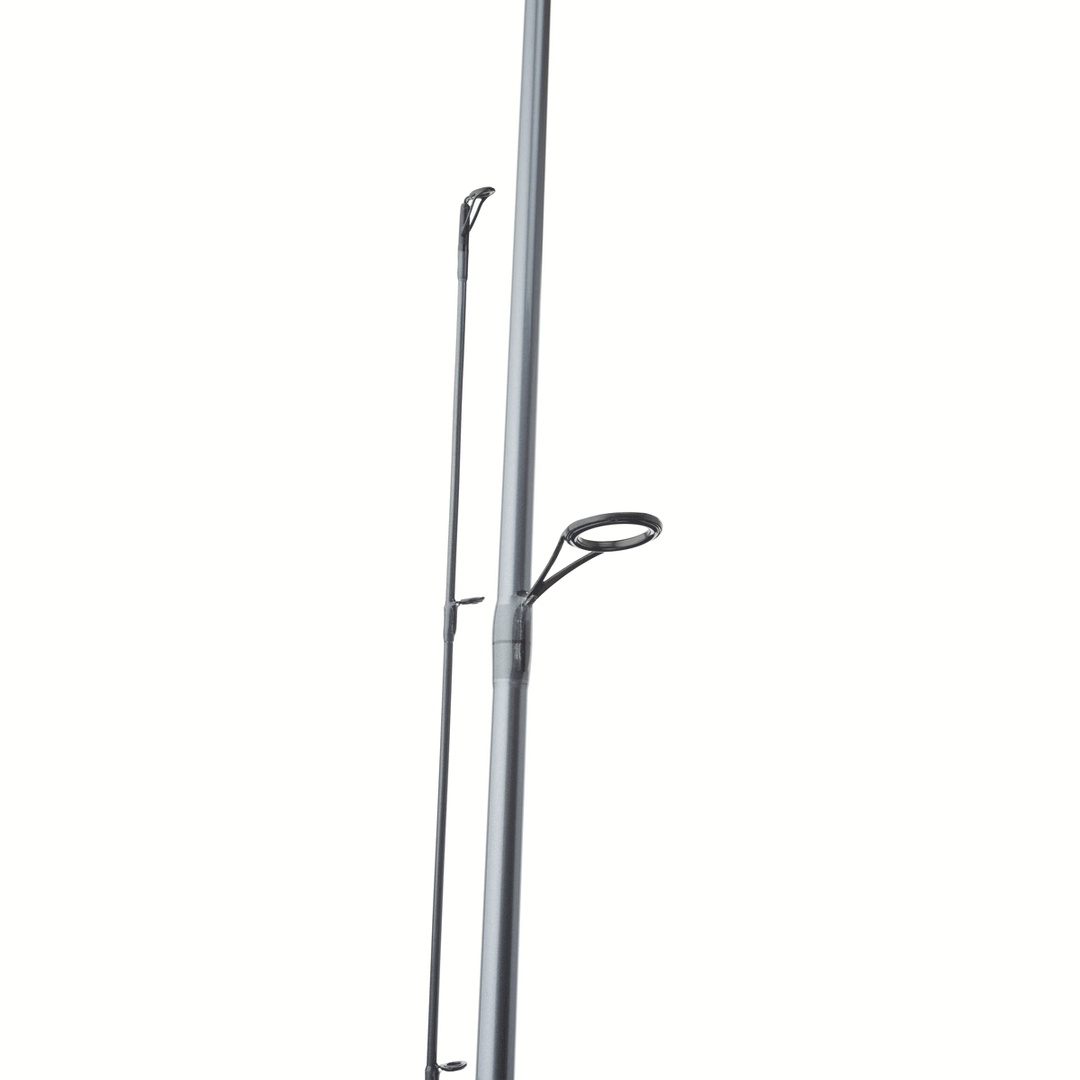 Close-up of St. Croix Black Bass rod stainless steel guides