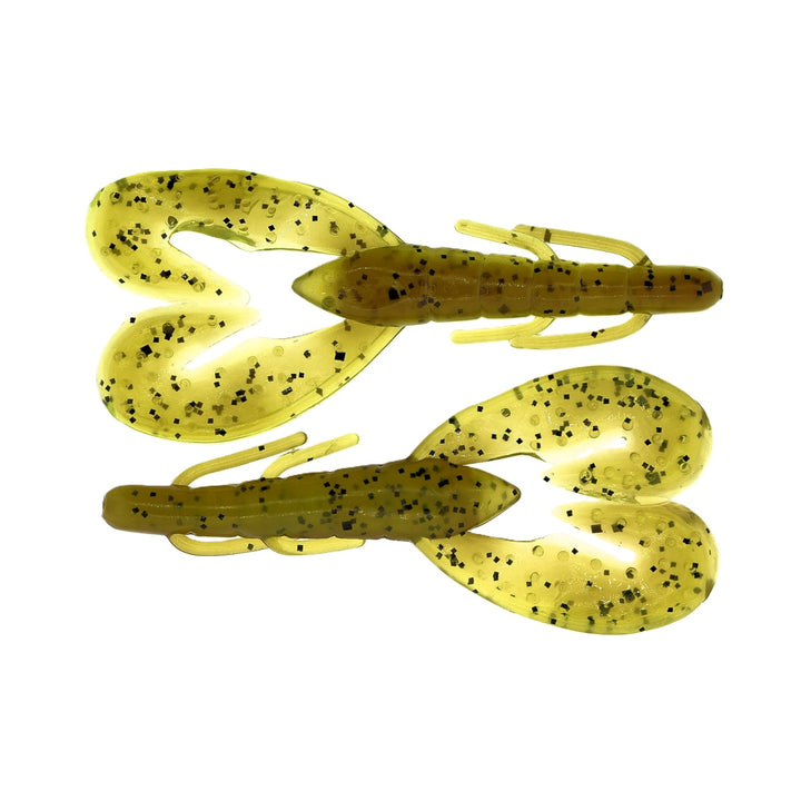 Action-ready Zoom Super Speed Craw with cupped claws
