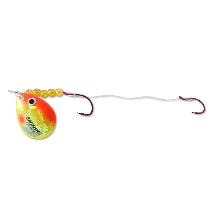Northland Baitfish Spinner Harness with baitfish-profile blade and beads