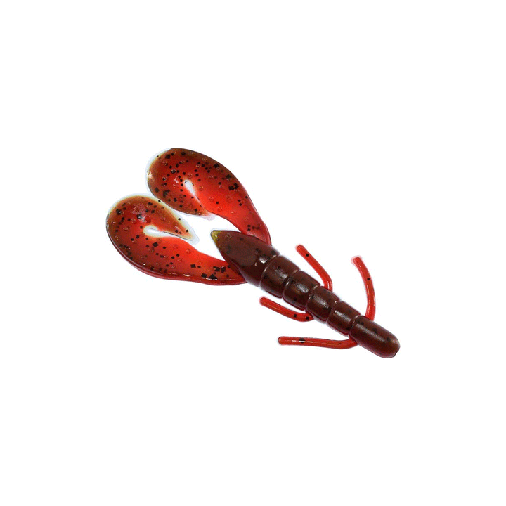 Action-ready Zoom Super Speed Craw with cupped claws