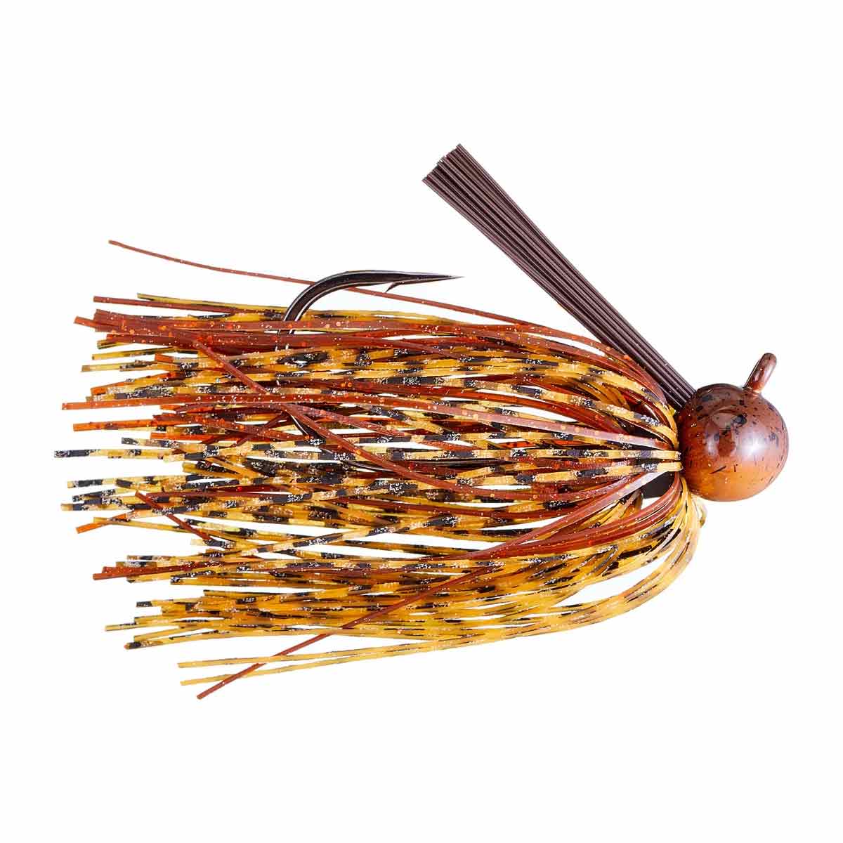 T.L. Skirted Football Jig_Spring Craw