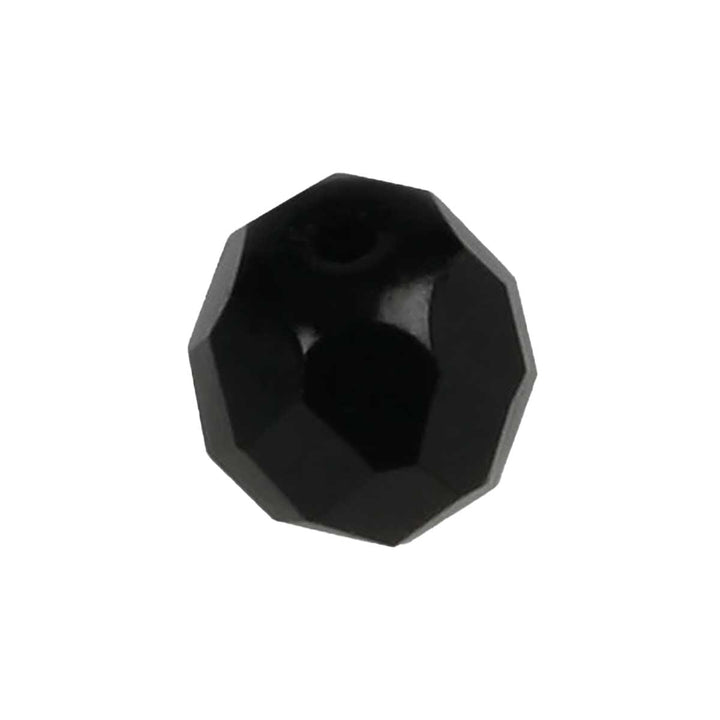 Glass Beads_Jet Black