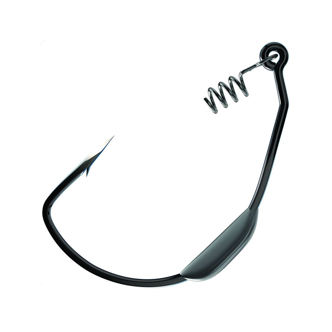 Magnum Weighted Swimbait Hook with belly weight and wide gap offset design
