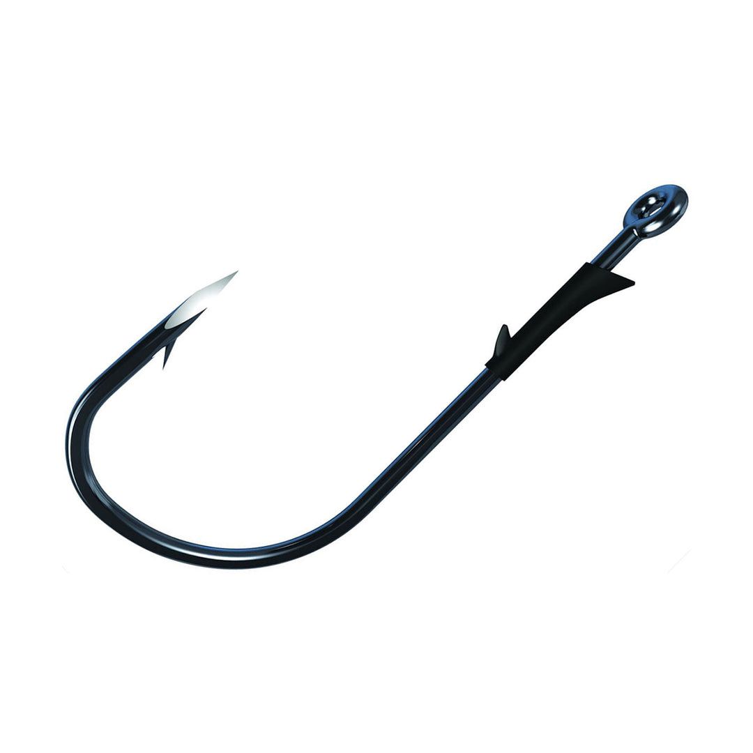 Trokar Monster Flippin' Hook with welded eye and barbed bait keeper