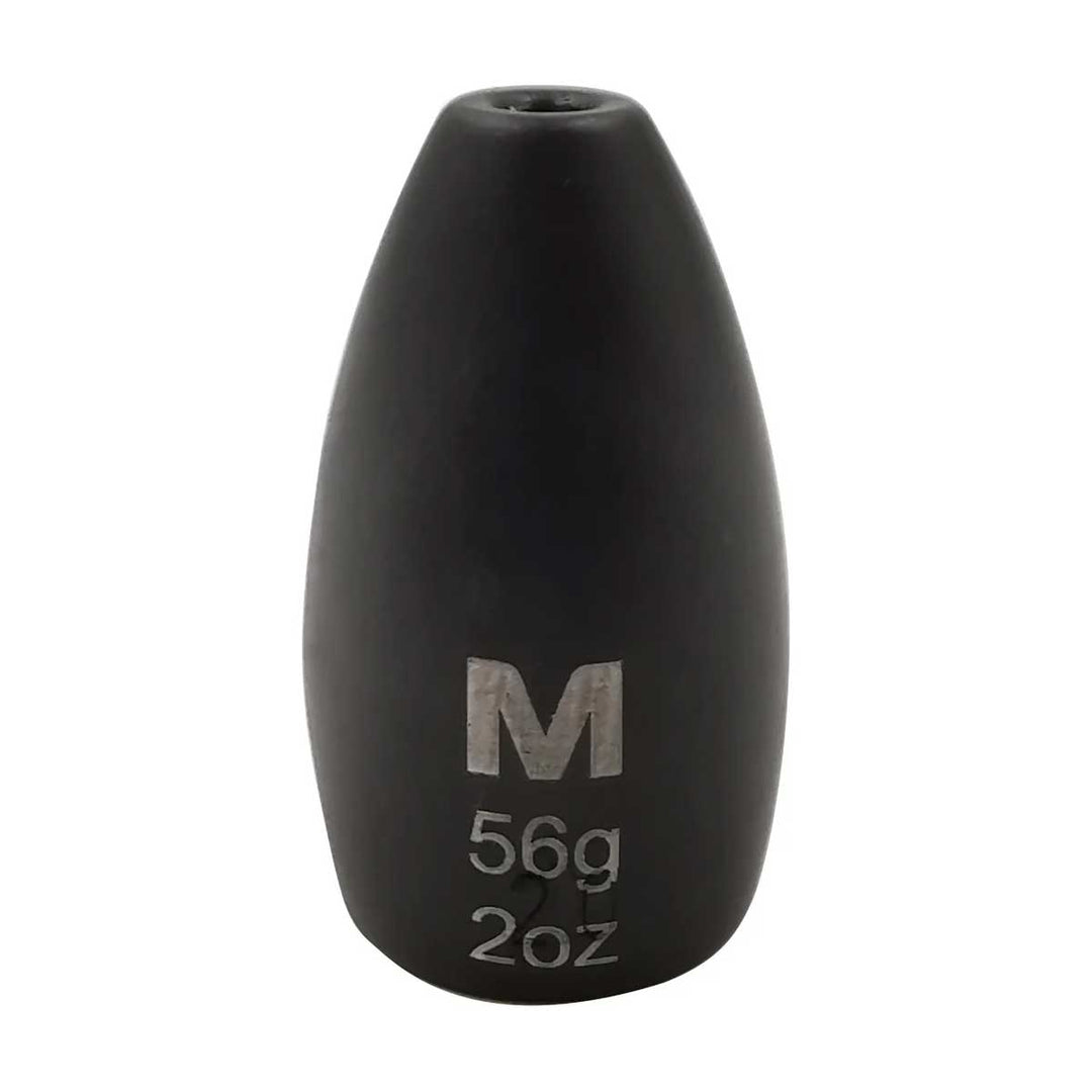 Mustad TitanX Flippin' Weights in matte black tungsten”
