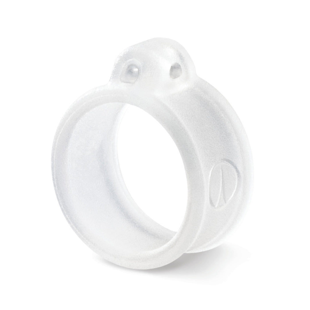 Close-up of VMC Crossover Ring in clear color