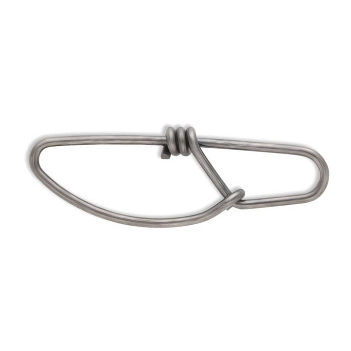 VMC Touch-Lok Snap stainless steel fishing snap with black nickel finish and secure locking system