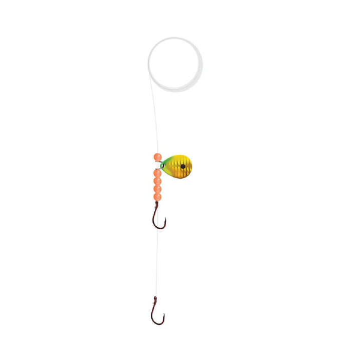 Premium hand-tied walleye spinner rig by Vexan