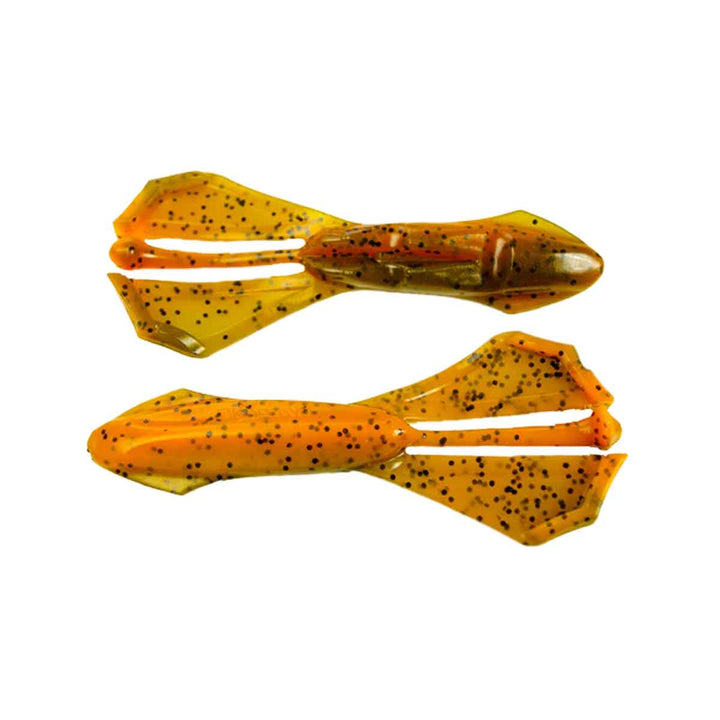 BioSpawn VileCraw soft plastic craw bait with flaring claws for bass fishing