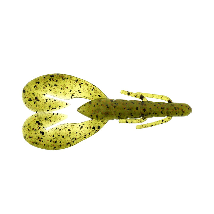 Action-ready Zoom Super Speed Craw with cupped claws