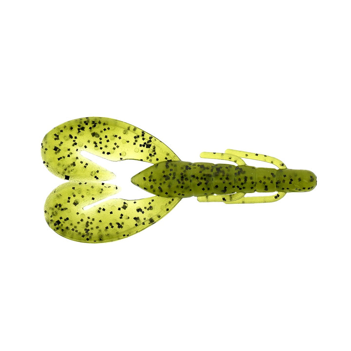 Action-ready Zoom Super Speed Craw with cupped claws