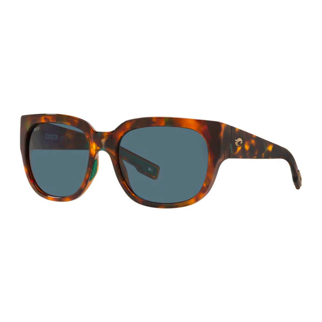 Costa Del Mar Waterwoman Sunglasses with polarized wraparound lenses and slim feminine frame, ideal for boating and beach adventures