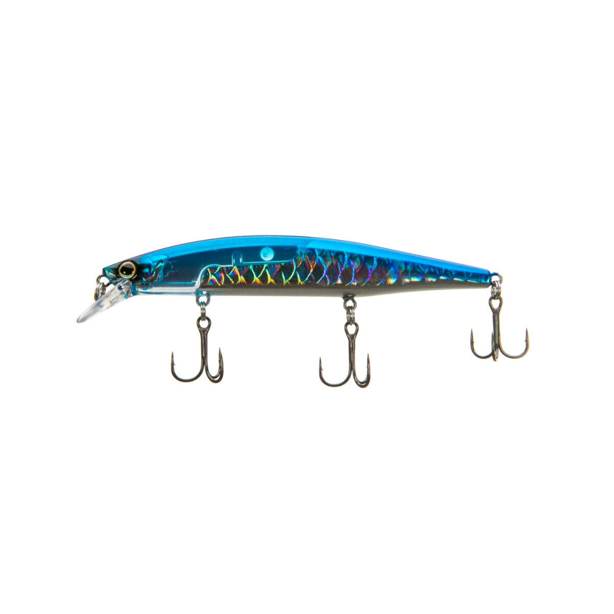 World Minnow Flashboost Jerkbait_Blue Silver