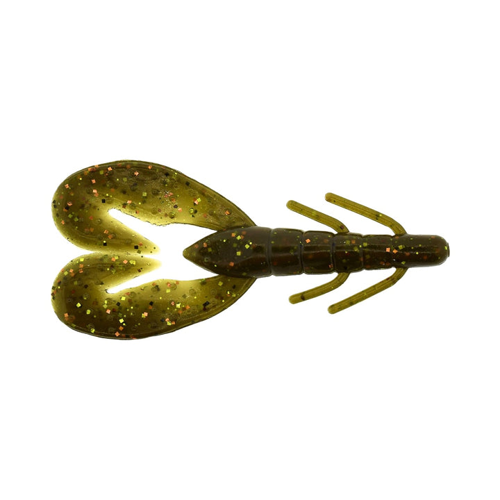 Action-ready Zoom Super Speed Craw with cupped claws