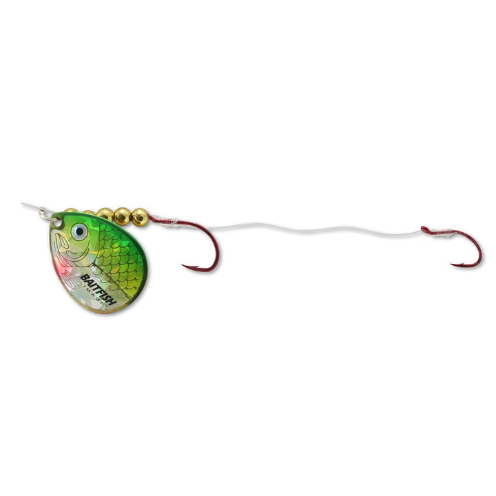 Northland Baitfish Spinner Harness with baitfish-profile blade and beads