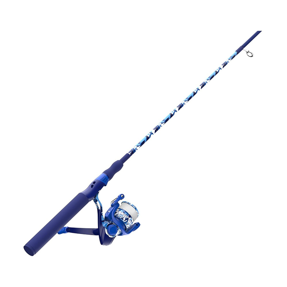 Zebco Splash Spinning Combo full view with reel and rod