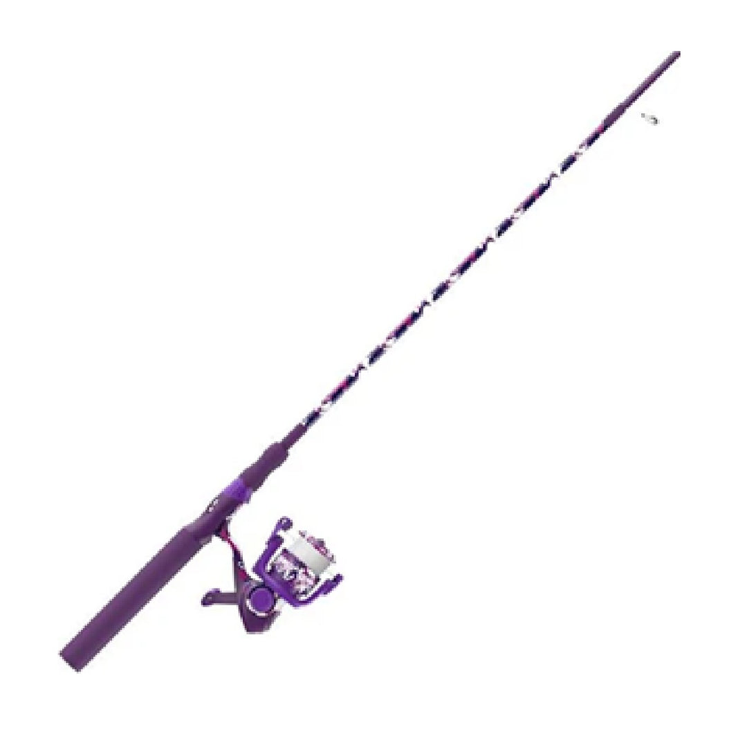 Zebco Splash Spinning Combo full view with reel and rod