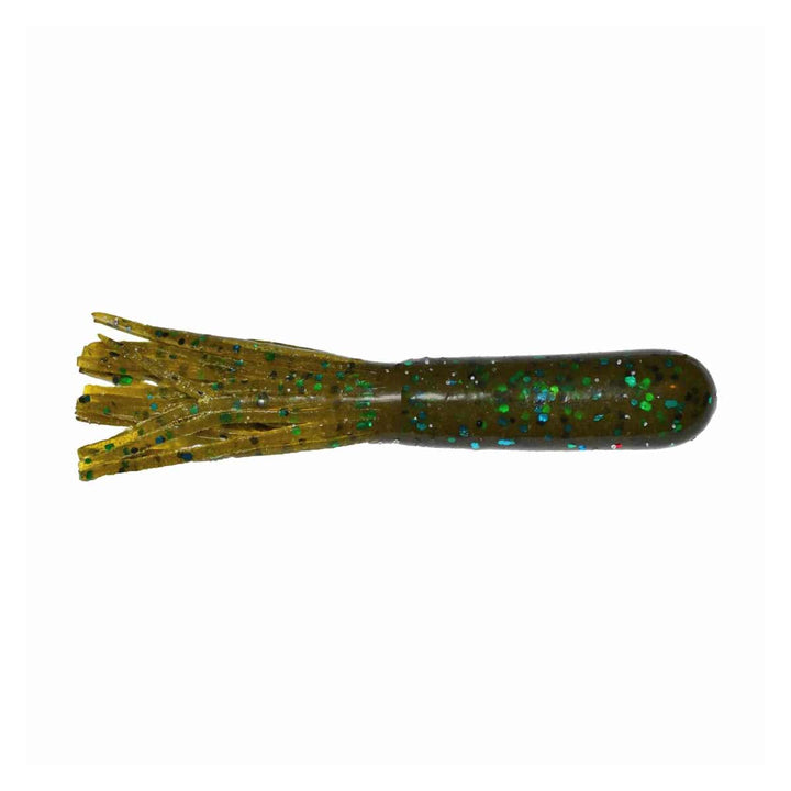 Salt Tube_Green Pumpkin/Black/Blue Flake*
