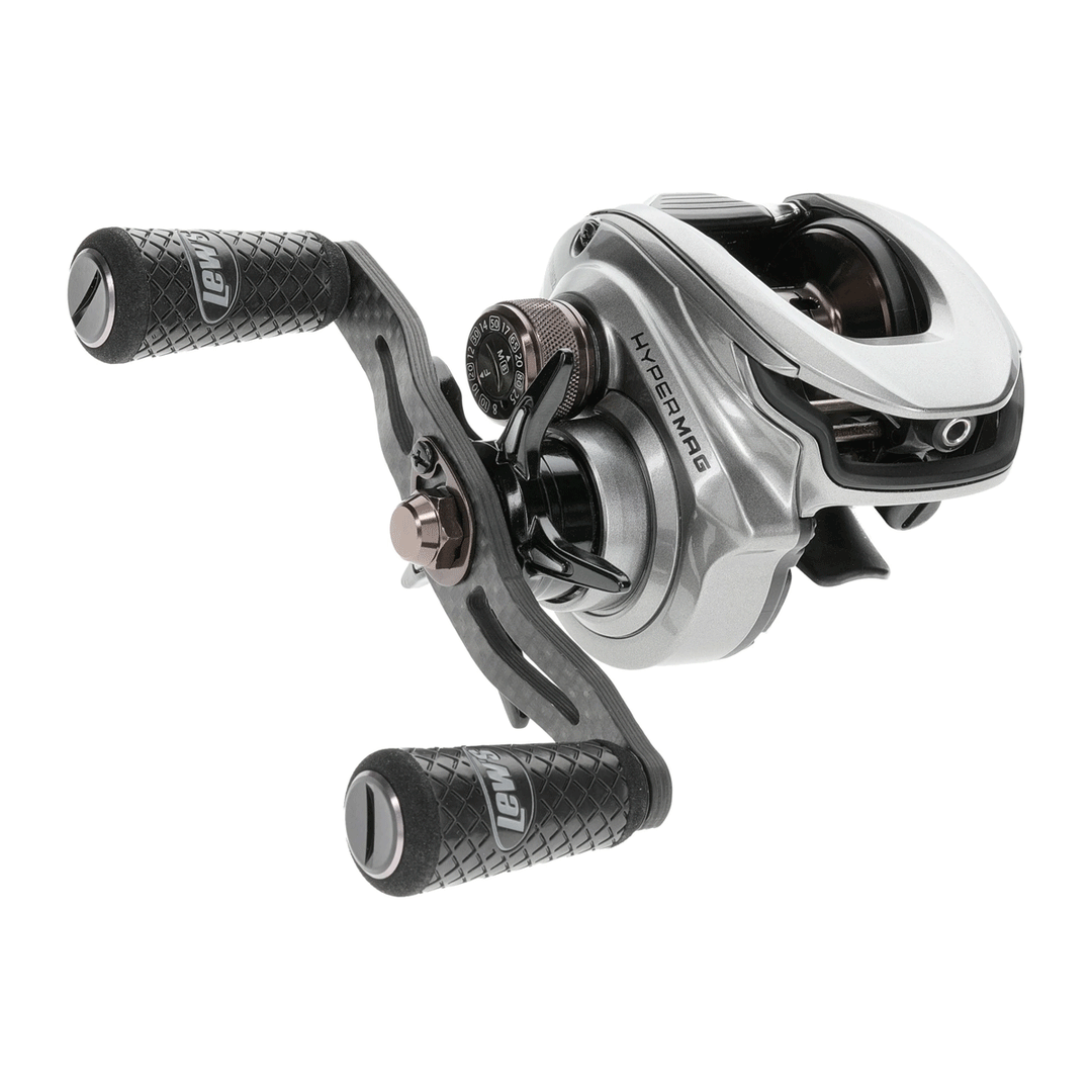 Team Lew's HyperMag Gen 2 Casting Reel – aluminum baitcaster with advanced magnetic braking and 9 bearings