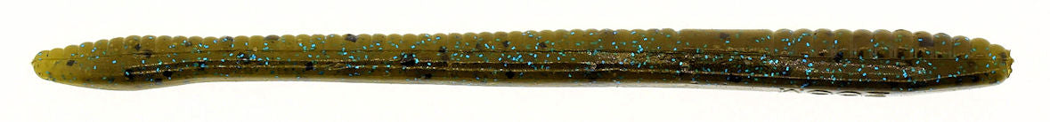 Finesse Worm_Green Pumpkin Blue