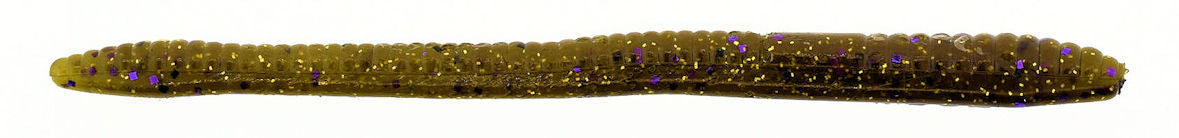 Finesse Worm_Green Pumpkin Purple Gold