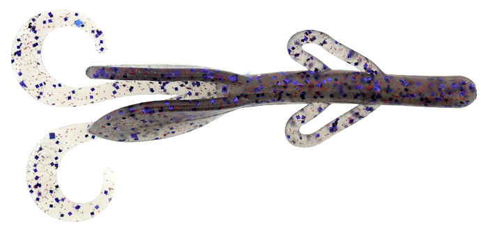 Brush Hog_Smoke Purple Red Glitter*