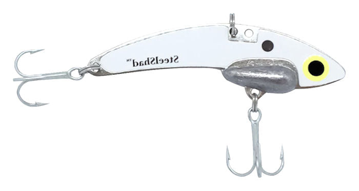 Mini Blade Bait_White Shad