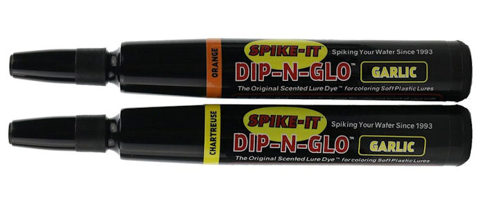 Spike-It Dip-N-Glo Marker Garlic 2-Pack – Fishermans Central