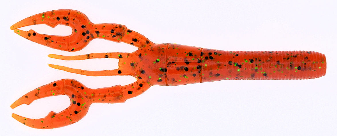 Baby Craw_Pumpkin(Orange) Black & Green Flake*