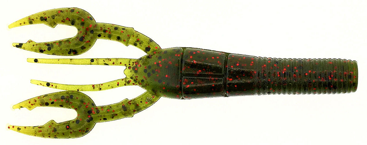 Fat Baby Craw_Watermelon Black & Red Flake