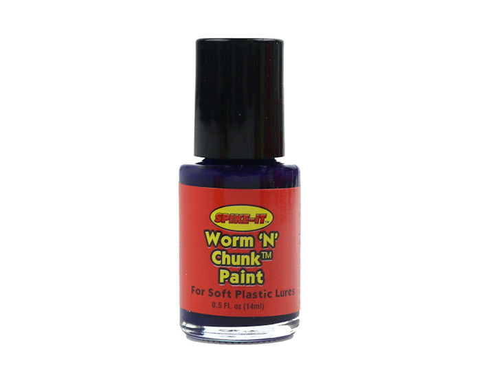 Worm 'N' Chunk Paint_Blue