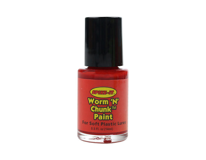 Worm 'N' Chunk Paint_Fire Red