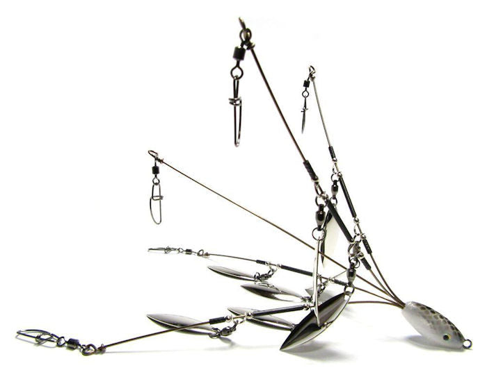 Hog Farmer 5-Wire 8-Blade Mini Rig umbrella rig
