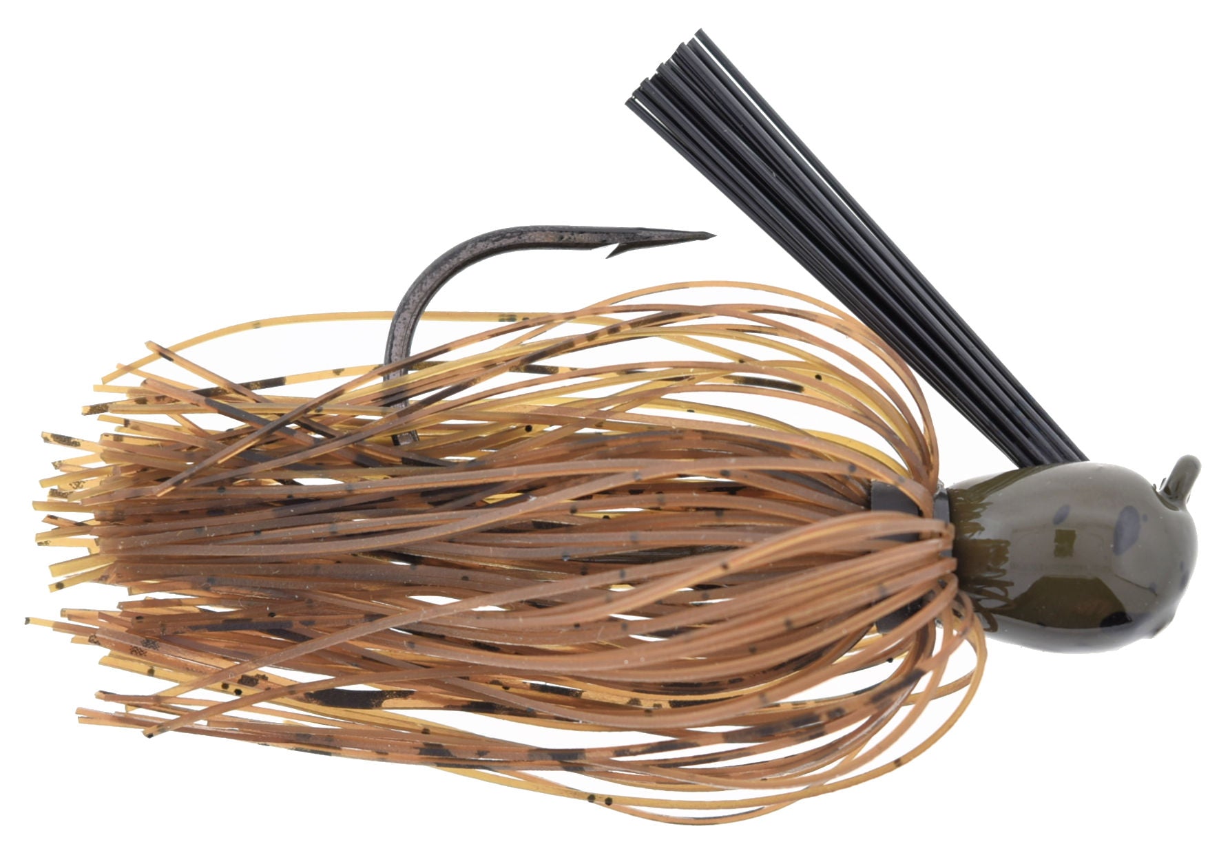 Ike's Mini Flip Jigs_Green Pumpkin