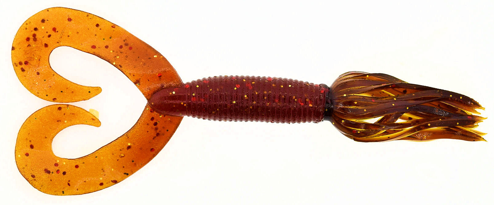 DT Hula Grub_Rootbeer Red & Gold Flake*