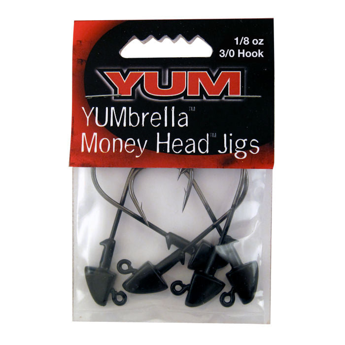 Yum YUMbrella Money Head jig heads for umbrella rigs