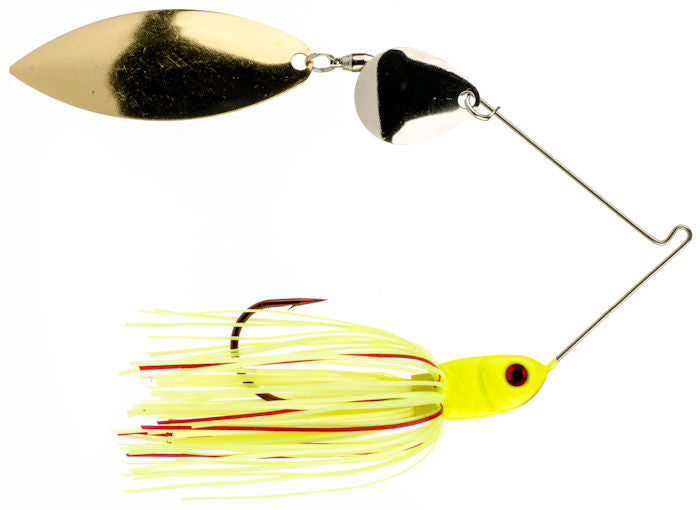 Bleeding Bait Spinnerbait_Bleeding Chartreuse - Silver/Gold