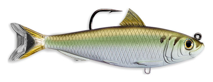 Swimbait Blueback Herring_Green/Bronze