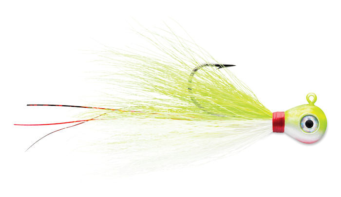 Bucktail Jig_Chartreuse White