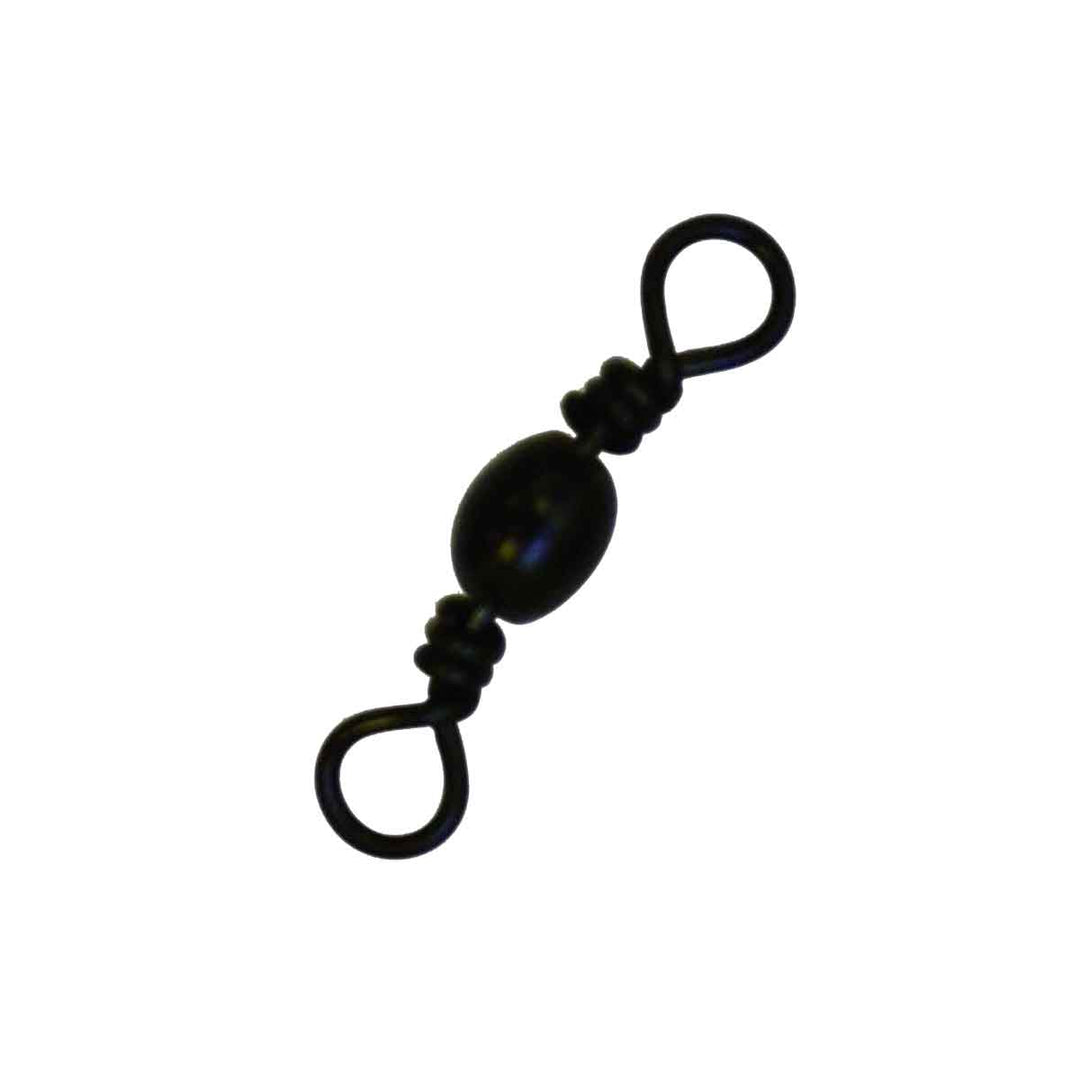 Eagle Claw Black Barrel Swivel