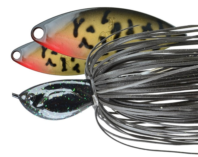 Painted Dbl Willow Spinnerbait_Midnight Limit*