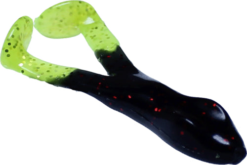 Ribbit Runt Frog_Black Red Flake/Chartreuse-Gold