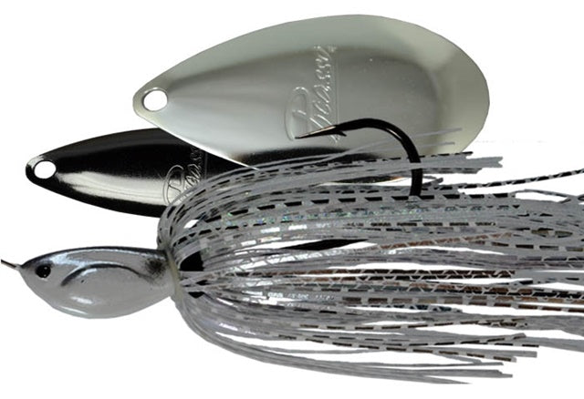 W/I Inviz-Wire Spinnerbait_Bling Shad - Nickel/Nickel*