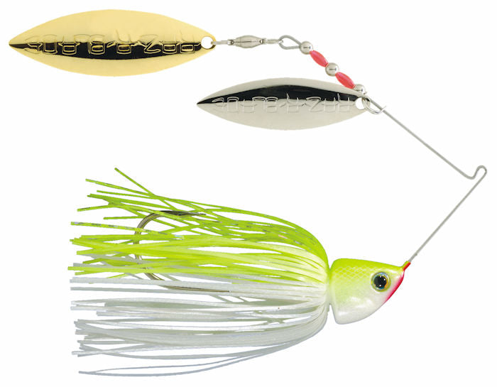 Burner Spinnerbait_Chartreuse/White - Silver/Gold