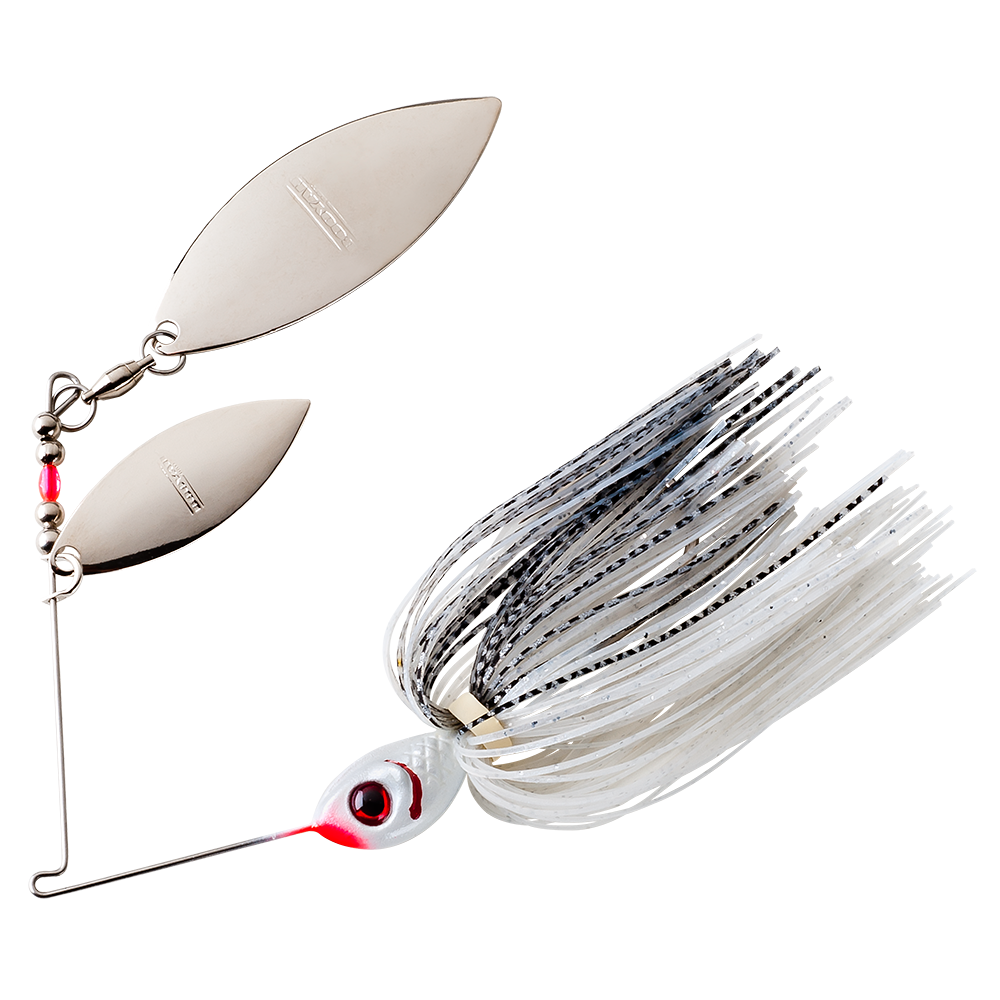 Double Willow Blade Spinnerbait_Silver Shad