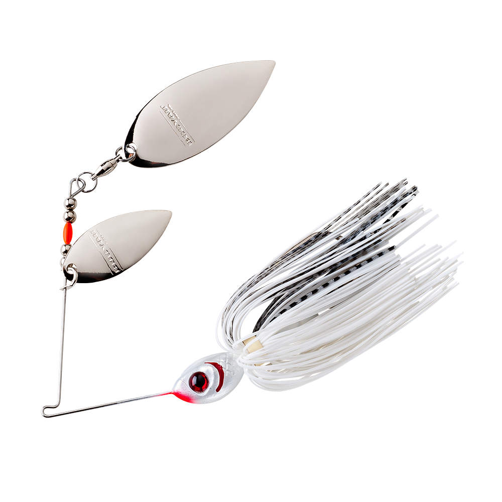 Double Willow Counter Strike Spinnerbait_Silver Scale White