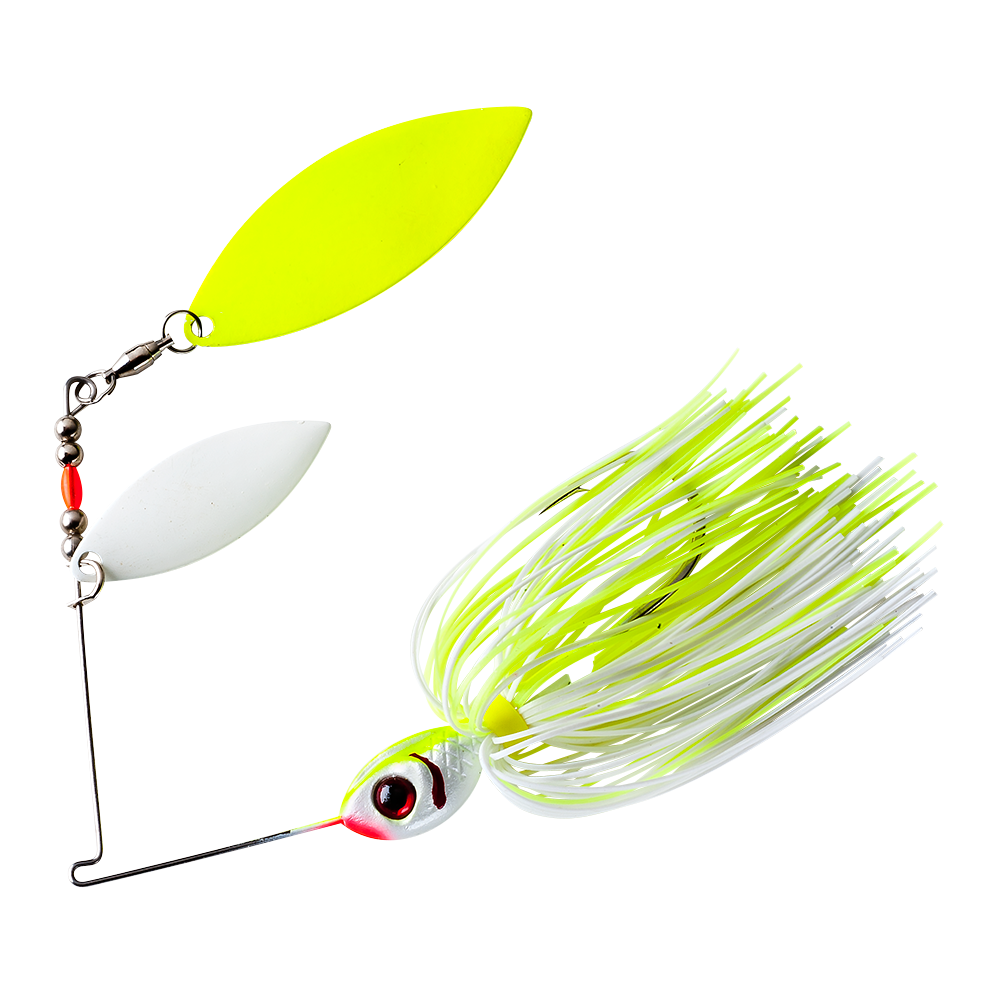 Booyah Double Willow Glow Blade Spinnerbait